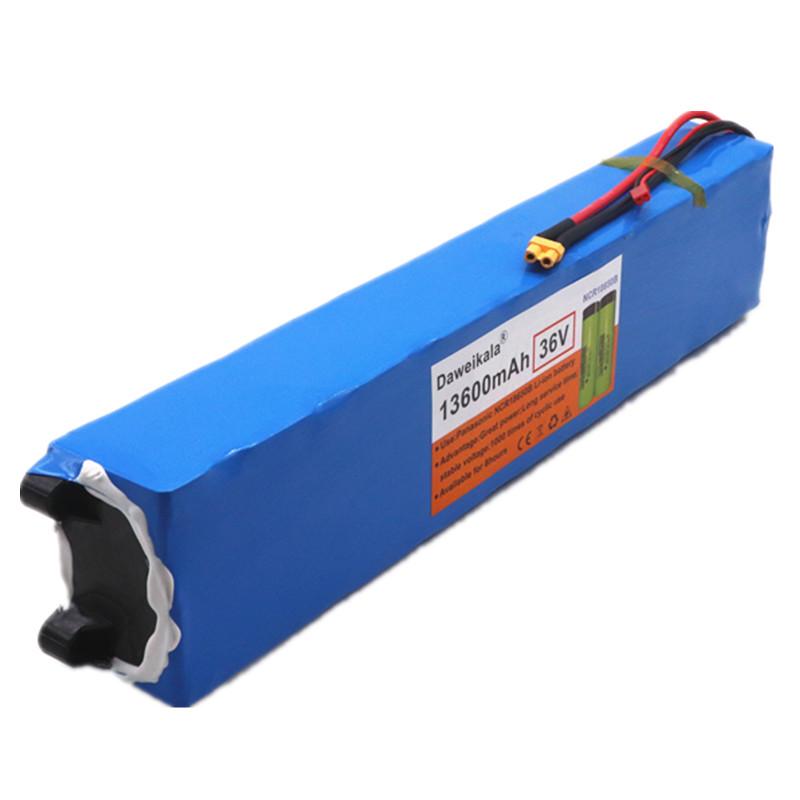High Power 36V Battery 10S3P 13.6Ah 18650 Battery Pack 500W 36V 13600mAh for Ebike Electric Bicycle with BMS
