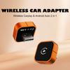 Wireless Fit For CarPlay Fit for Android Auto Adapter 2 in 1 Mini Aluminum Alloy Car Screen Mirroring Adapter Suitable
