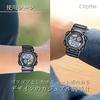 CREPHA Digital Watch TELVA Multifunction Water Resistant 5 Atmospheres Stopwatch Everyday Use Urethane Belt Black Mens Sports TE-D282-BK