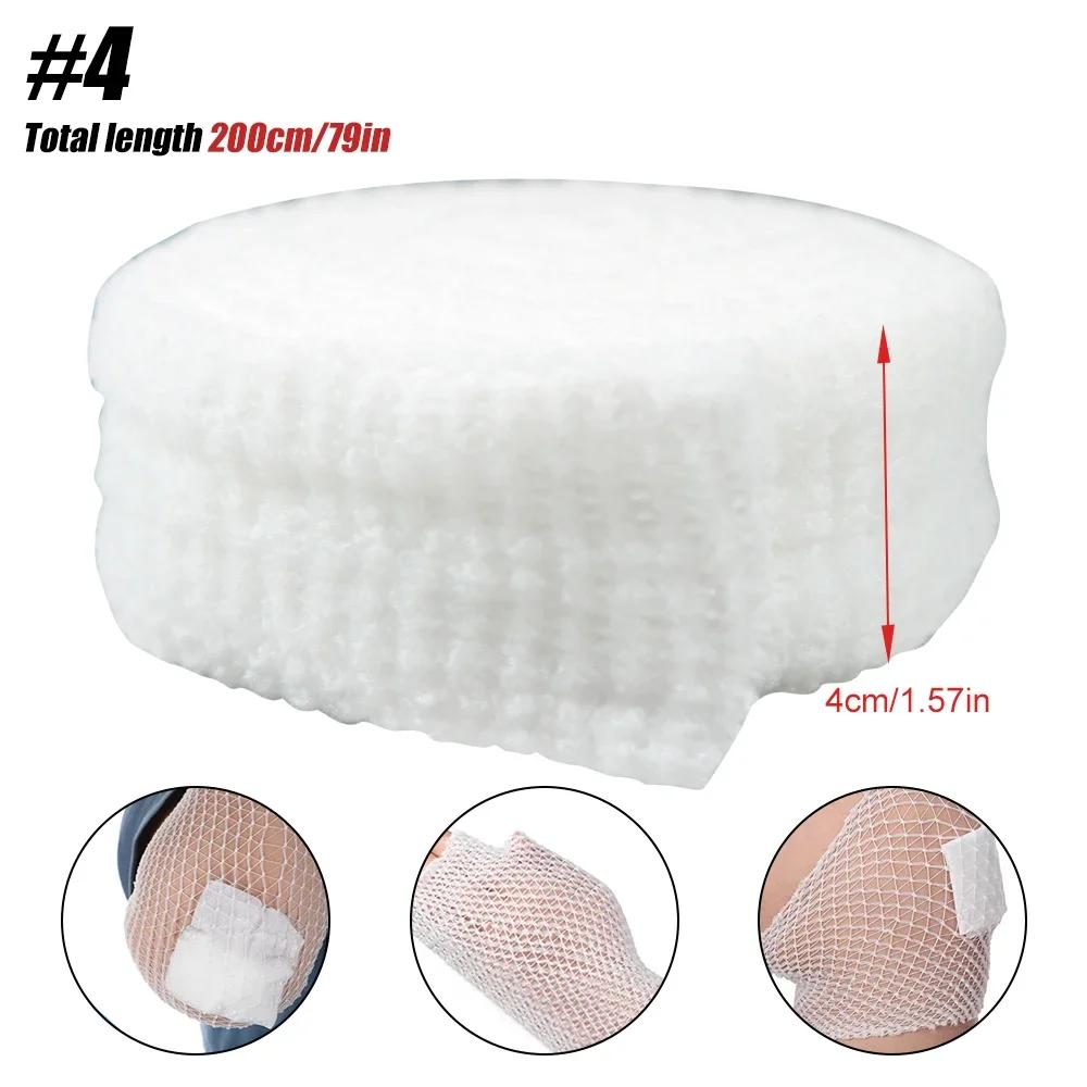1 Roll Elastic Net Wound Dressing Tubular Bandage Breathable Mesh Tubing For Wrist Elbow Fixation Retainer