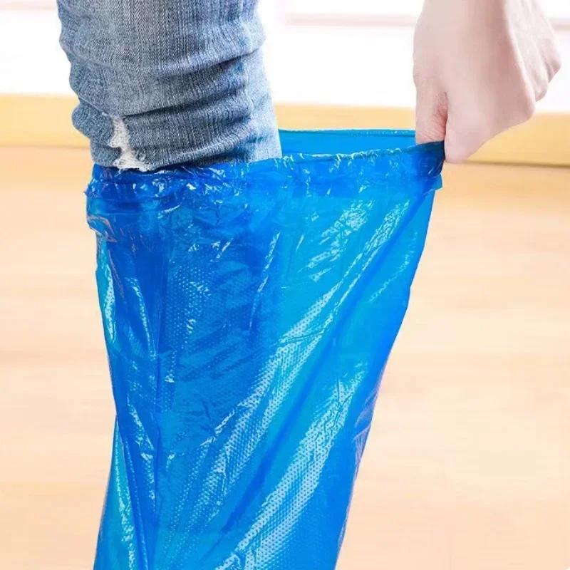 Disposable Rain Shoe Cover Waterproof and Non-slip Plastic Outdoor Thickened Wear-resistant Isolation Foot Cover Rain Proof