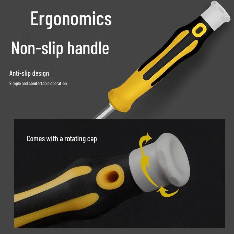 Multi-Functional Screwdriver Set with Triangle, Plum Blossom, U-Shaped, and Cross Heads for Household Use
