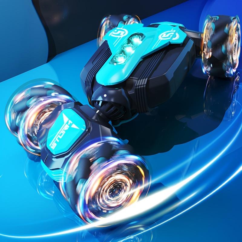 Remote Control Twist Stunt Car, 2.4G Remote Control, Induction Watch Control, Battery Life Upgrade, Powerful, 360° Ground Deformation Rotation