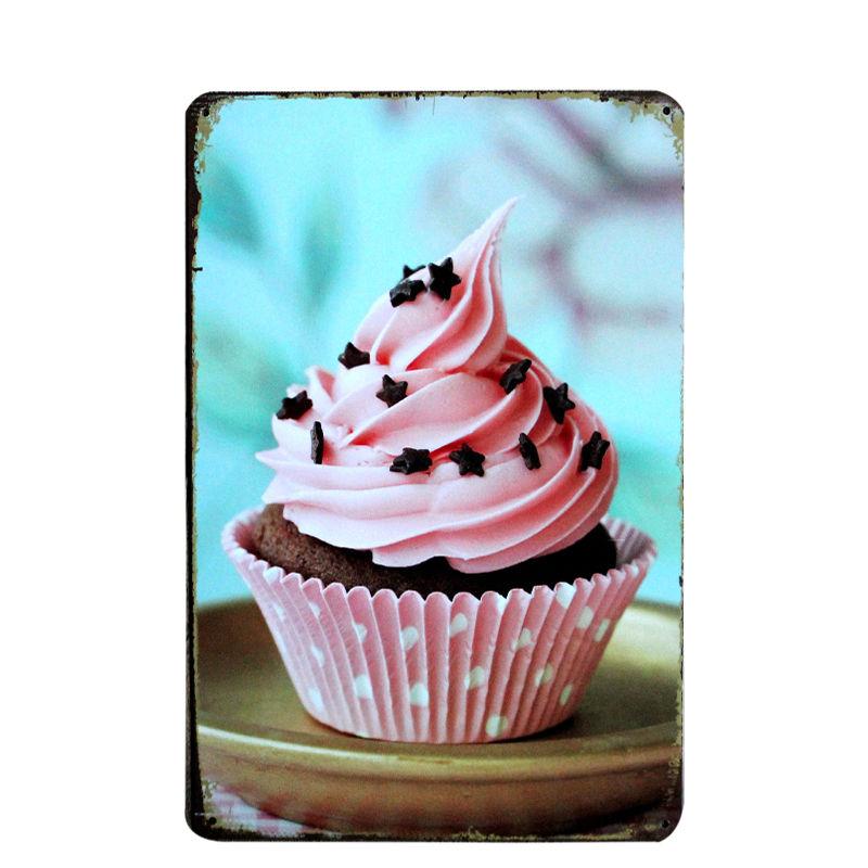 The Sandwich Shop, targa in metallo da appendere in ferro, stile retrò, decorazione da parete per casa, cucina, giardino, garage, 20,3 x 30,5 cm