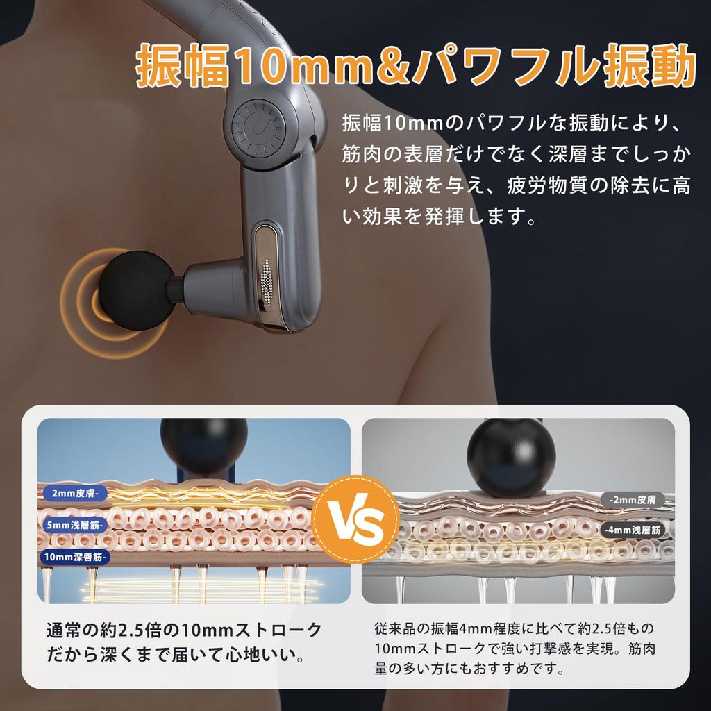 DGV Handy 10mm 11cm Telescopic Reaches the Release Fast Perfect Gift for and New Gun, Powerful, Amplitude, Handle, Back, Gun, 5-Speed, Type-C