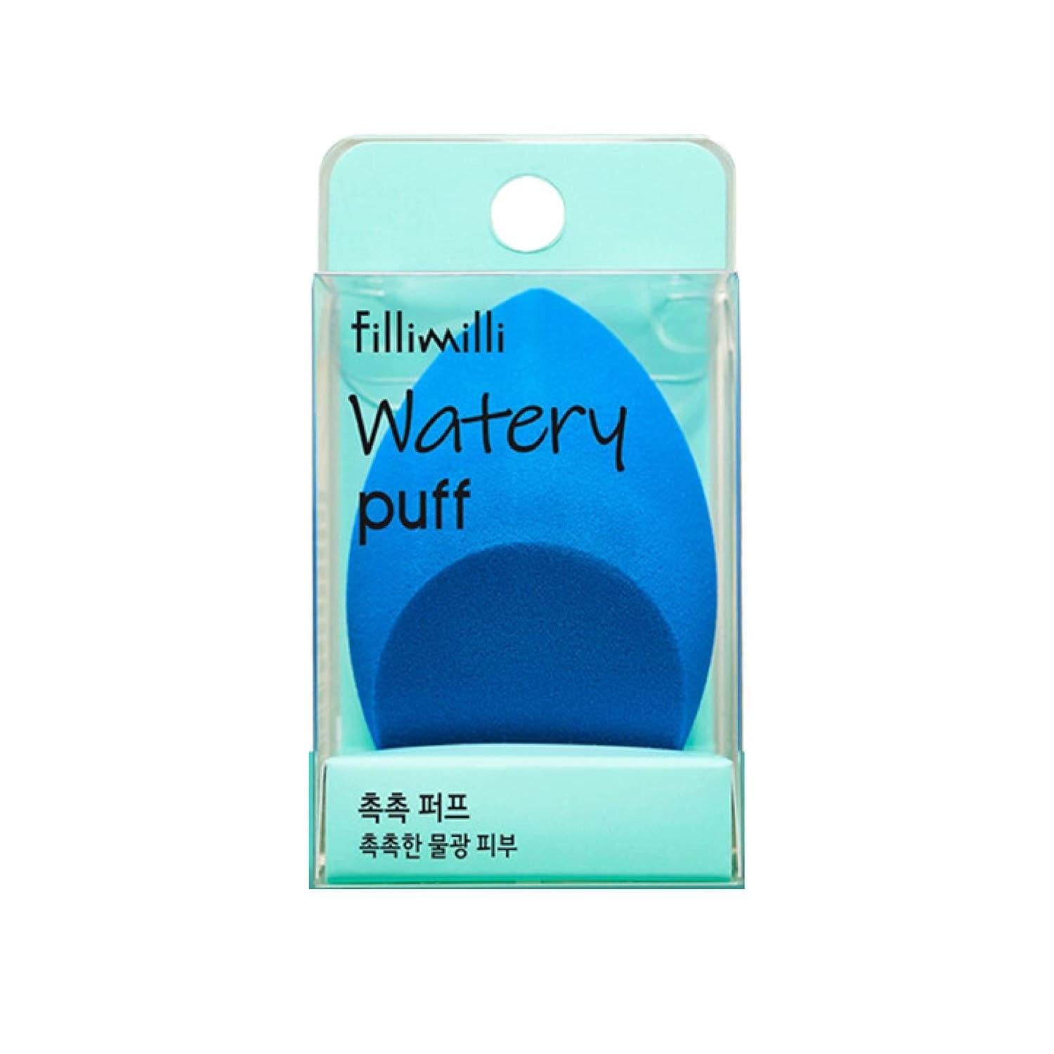 FILLIMILLI Olive Young Пуф 1 шт. Синий Каплевидная Губка для Макияжа Chokuchoku Водянистая Filimili