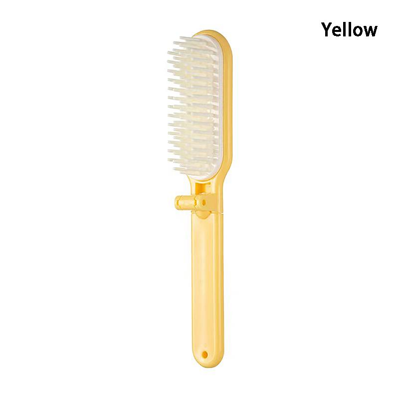Foldable Hair Comb Portable Detangling Soft Hair Brush Anti Static Head Scalp Massage Travel Pocket Comb Hair Styling Barber