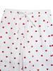 European & American Women's 2026 Heart Pattern Lace-up Wide-Leg Pants - Summer Casual Wear
