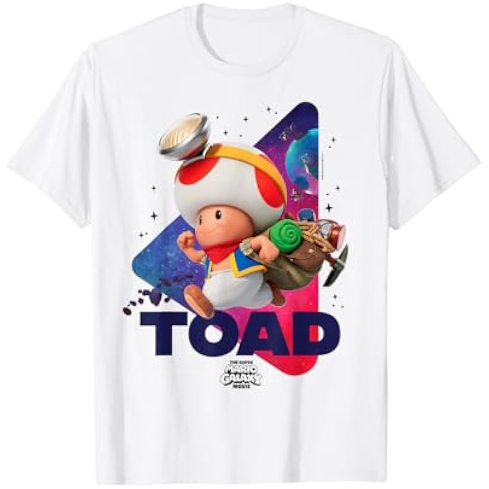 The Super Mario Galaxy Movie Toad Galaxy Run Tee