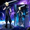 Best Anime Peripherals: Cloud Strife Standing Pose PVC Action Figure - Collectible Model Toy, Perfect Gift for Boys