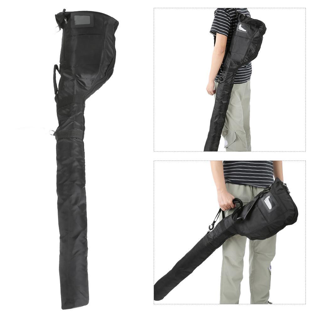 Portable Nylon Golf Club Bag Head Cover Protective Headcover Shoulder Bags Golfer Accessory
