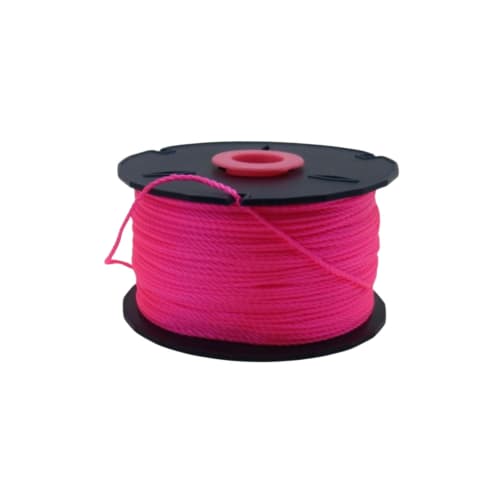 Takagi Gisuke Fluorescent Water Thread, Pink, Extra Thick, 135m, with Thread Stopper, Nylon Thread, Tangle-Resistant, Fray-Resistant, for Construction