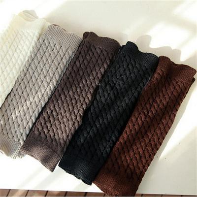 Womens Winter Knit Crochet Knitted Leg Warmers Legging Boot Cover