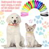 Frienda 60 Pieces Puppy Whelping Collars Newborn Pet Collars Double-Sided Adjustable ID Bands Puppy ID Bands for Newborn Pet Dog Cat(S, M, L)