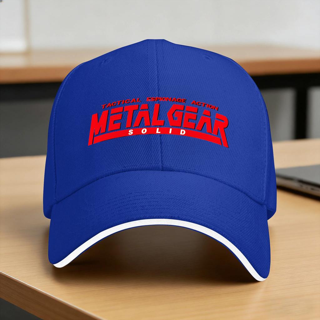 Metal Gear Solid Lässige Baseballkappe Kpop Rock Hip Hop Hüte Sommer Großhandel Unisex Damen yk Lustige Snapback Kappe