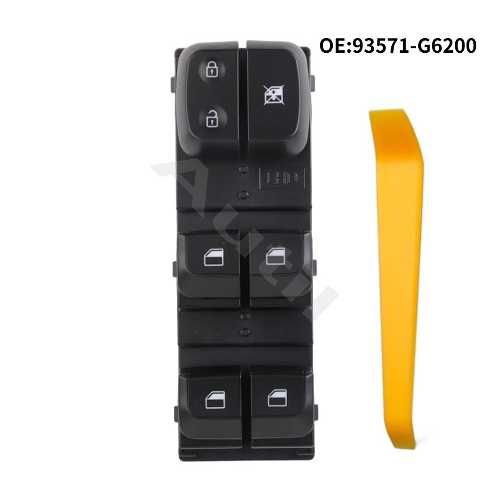 93571-G6200 for Kia Picanto 2018- Front Left Master Power Window Switch Glass Lifter Button Driver Side Car Accessories