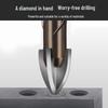Hex Shank Spiral Groove Cross Alloy Drill Bit for Ceramic, Glass, Tile & Vitrified Tile.
