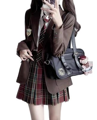 Cosplay Skoluniform Set High School Girl JK High School Uniform Matchande för Inträde Storlek S [KALAOK] - Uniform, Uniform, Kostym, Damset,
