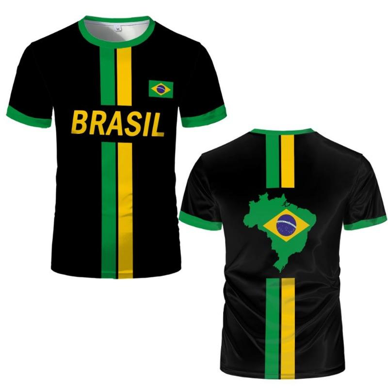 2026 New Brazil Jersey T-Shirt Men's  Football Tee