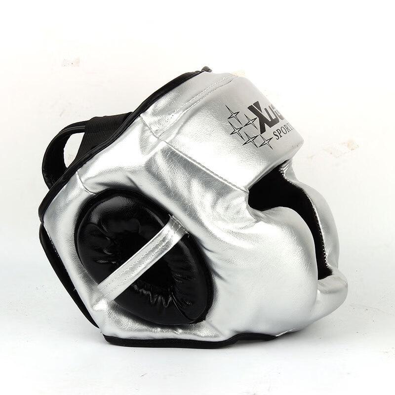 WEZHO Adult Boxing Sanda Headguard with Face Protection