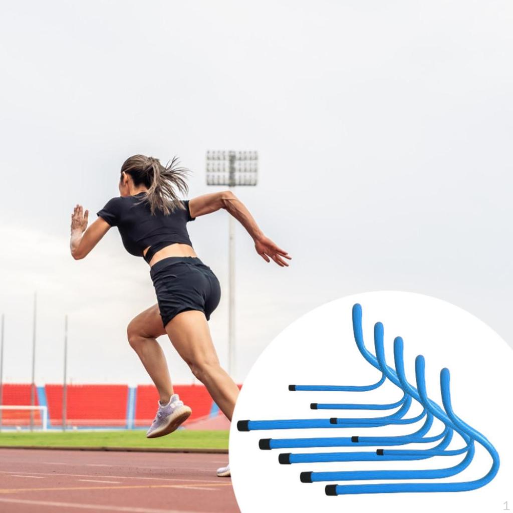 5 Agility Hurdles, Training Equipment for Indoor Sports