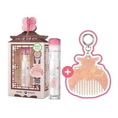 [Royal Edition] Crystal Glam Tint 3.4g (+ Lucky Pouch Comb Keyring Gift) 32 Fluffy Garden Pink