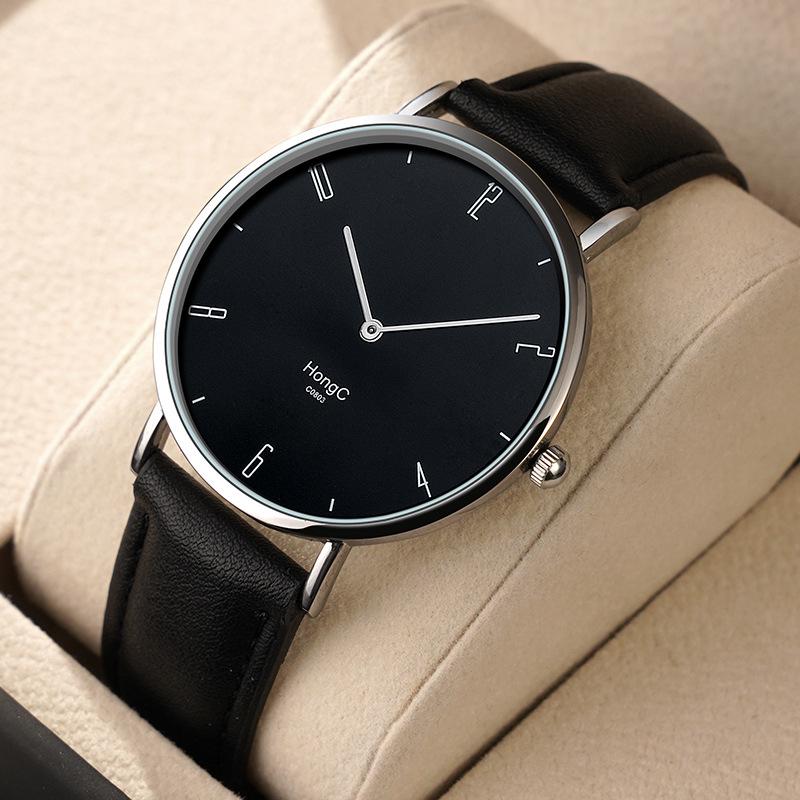 Minimalist Waterproof Quartz Couple Watch - Men's and Women's Trendy Design C803