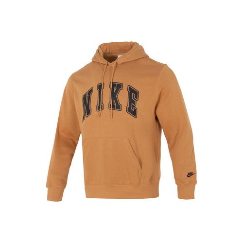 

Nike Logo Training Comfortable Letter College Sweatshirt for Men Brown L коричневый