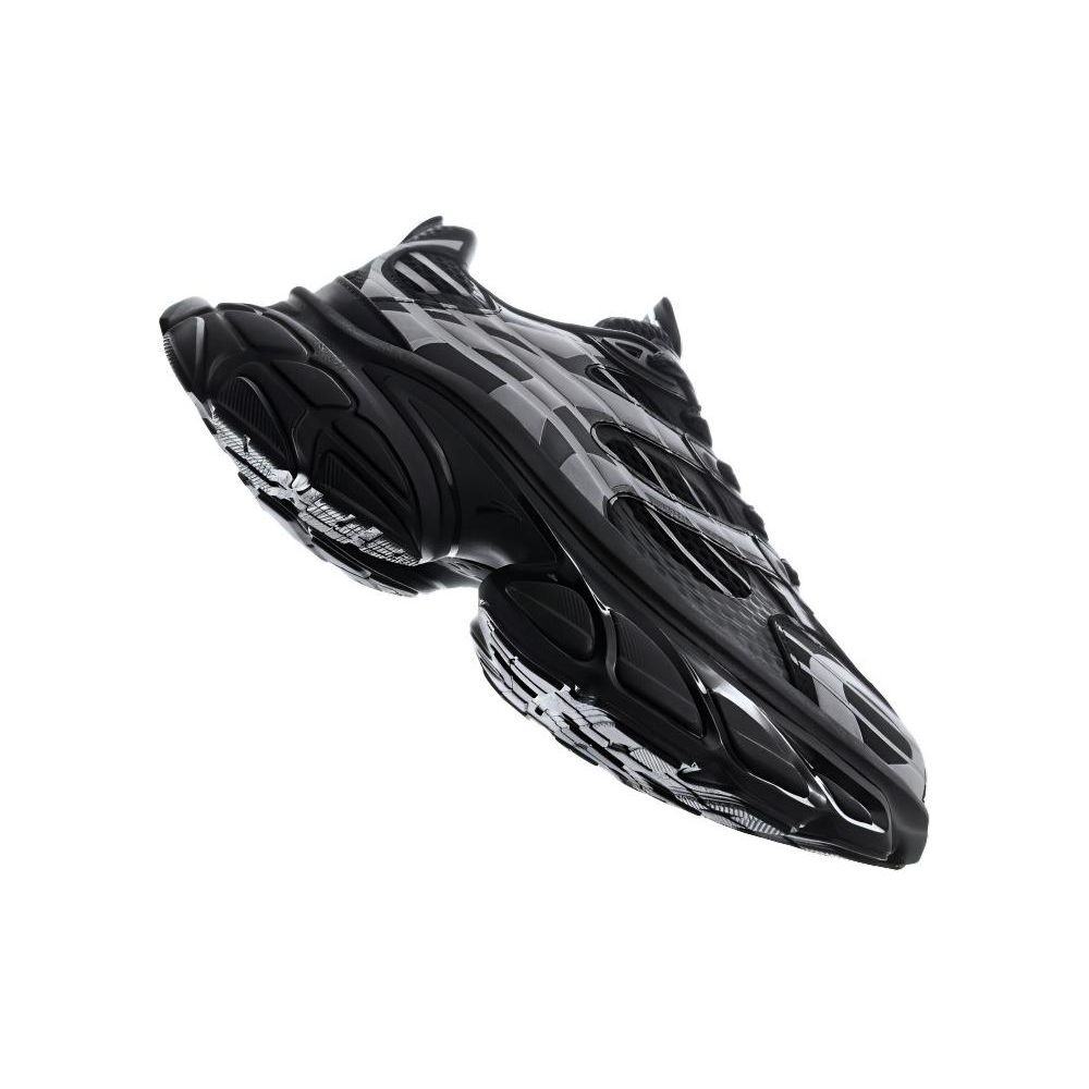 Anta Comfortable Trendy Thick Sole Non-Slip Wear-Resistant Low-Top Dad Shoes Men Sneakers Black 112418897-2