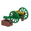 MOC Military Building Blocks Figure Napoleon Wars Soldier Accessories Weapon Cannon Sandbag Army Pirate Mini Brick gift X003 DIY