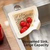 Triangle Sink Drain Basket Magnetic Kitchen Sink Trash Boxes  Kitchen Supplies