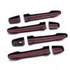 Carbon Fiber Door Handle Cover Trim For Mitsubishi Outlander Sport Accessories