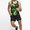 Nike Logo Print Round Neck Sleeveless Tank Top Men Tops Green CW1259-100