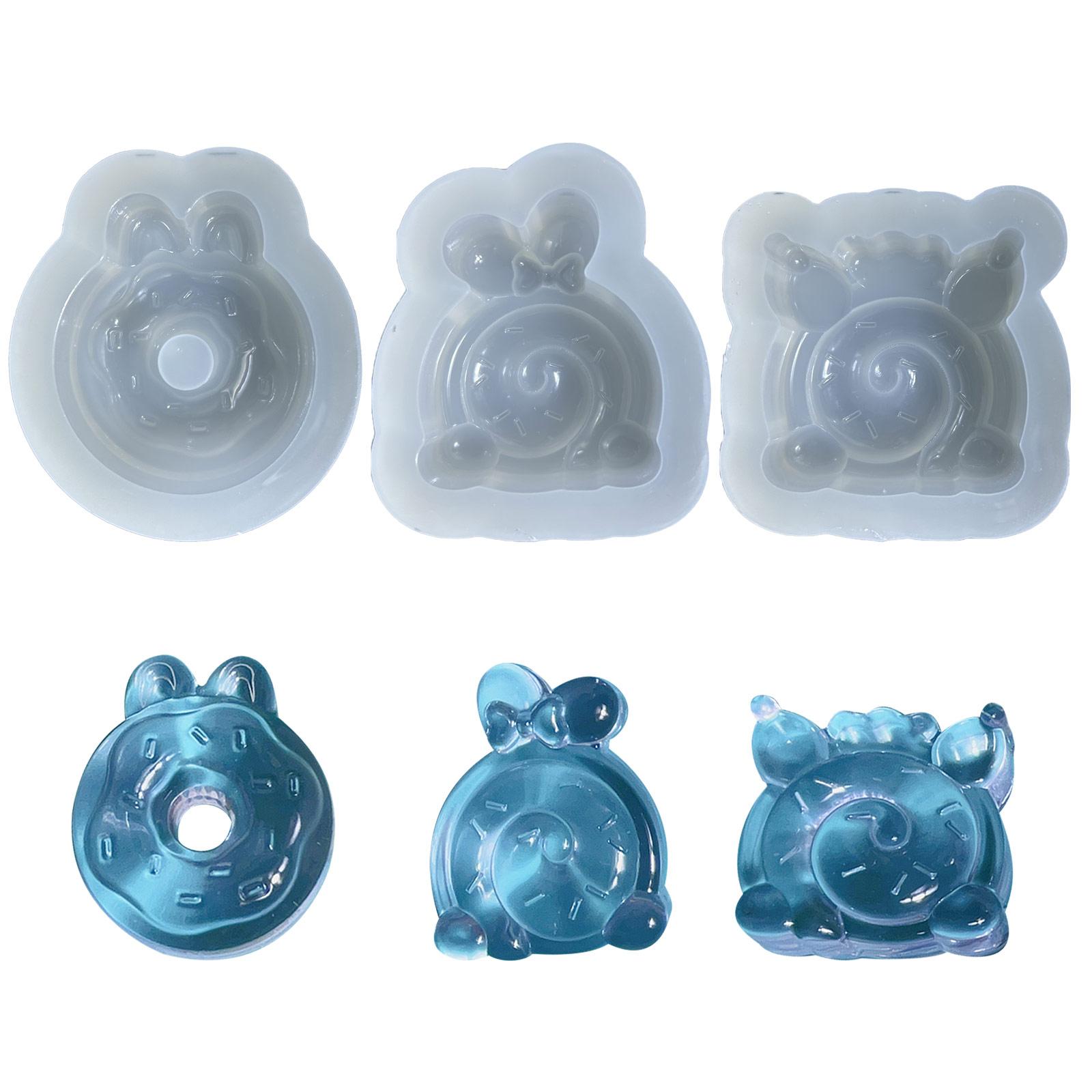 

Chocolate Silicone Baking Mold Delicious Doughnuts Making Molds Resuable Casting Mould for Breads Biscuits and Cakes A