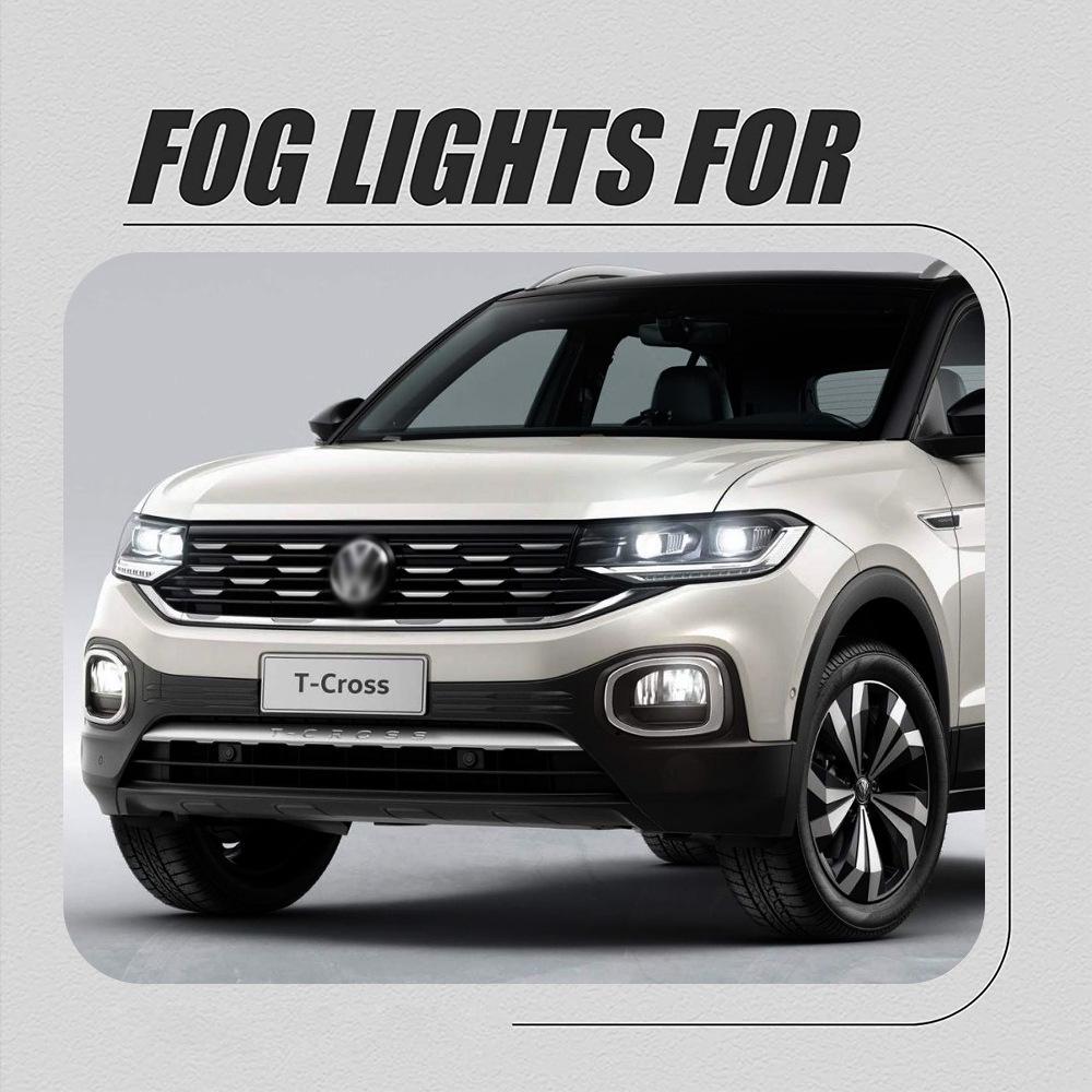 Volkswagen T-Cross 2020-2022 Fog & Daytime Running Light Set