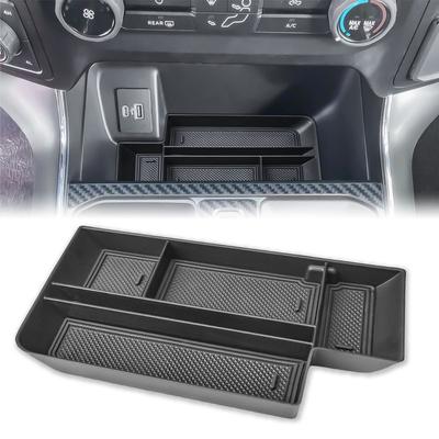 Center Console Compartment Cover Organizer for Ford F150 -2024 2025 & Lightning XLT   2024 Front Storage Accessories