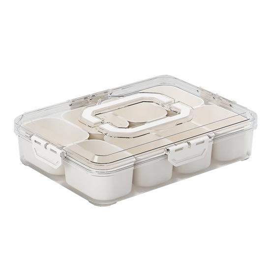 Контейнер для закусок штабелируемый контейнер для приготовления еды с крышками прозрачный пластиковый контейнер для хранения продуктов компактный контейнер для приготовления еды кухонный контейнер для хранения C 1430₽