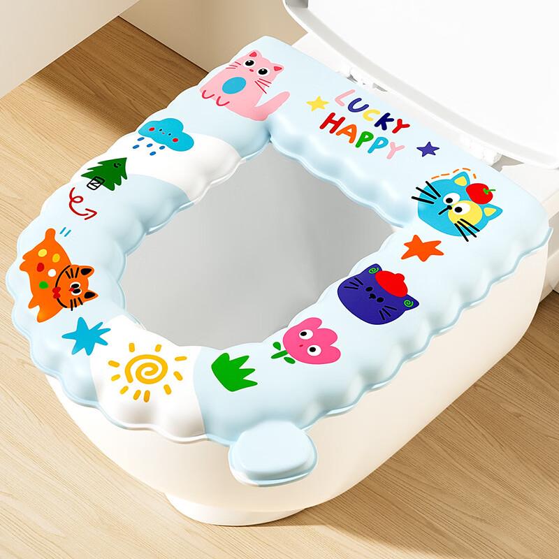 Pulia Antibacterial Cartoon Toilet Seat Cover