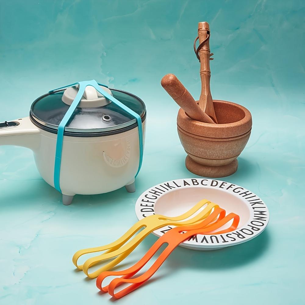 Outdoor Camping Tableware Storage Strap H-Type Silicone Packing Organizer Elastic Strap Multi functional Elastic Storage Rope