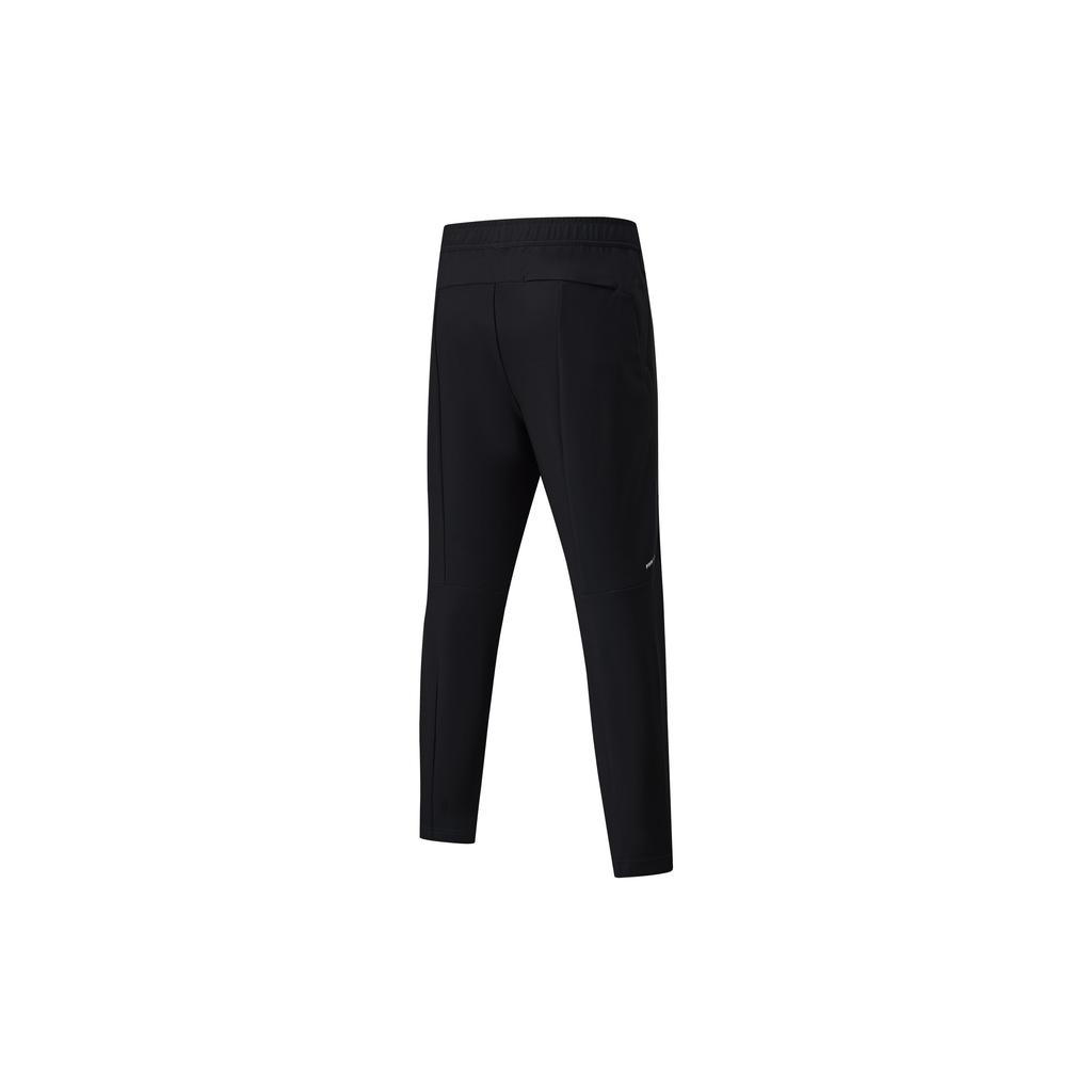 SAUCONY Solid Color Straight Leg Knit Sports Pants Men Bottoms Black SC2230046B-BK01