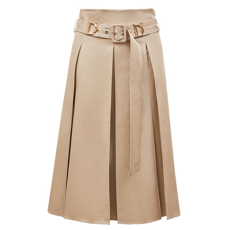 VEROMODA Women's A-Line Midi Skirt