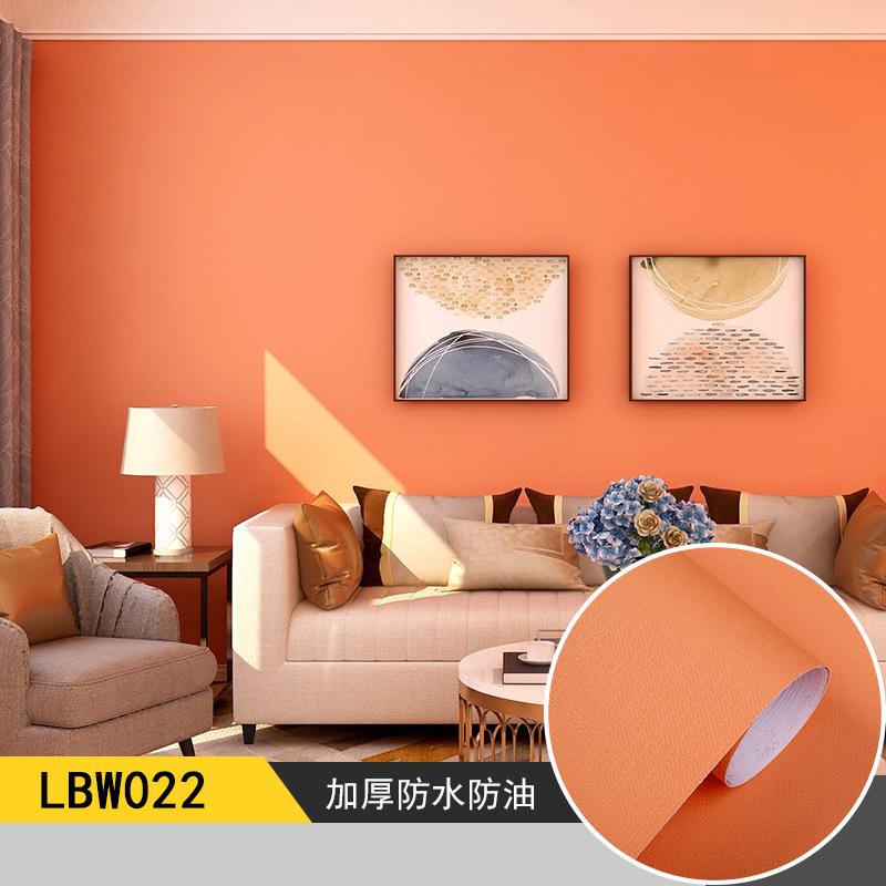 Wallpaper Self-Adhesive Furniture Renovation Stickers Solid Color Background Wall Stickers For Wall Decoration PVC Waterproof