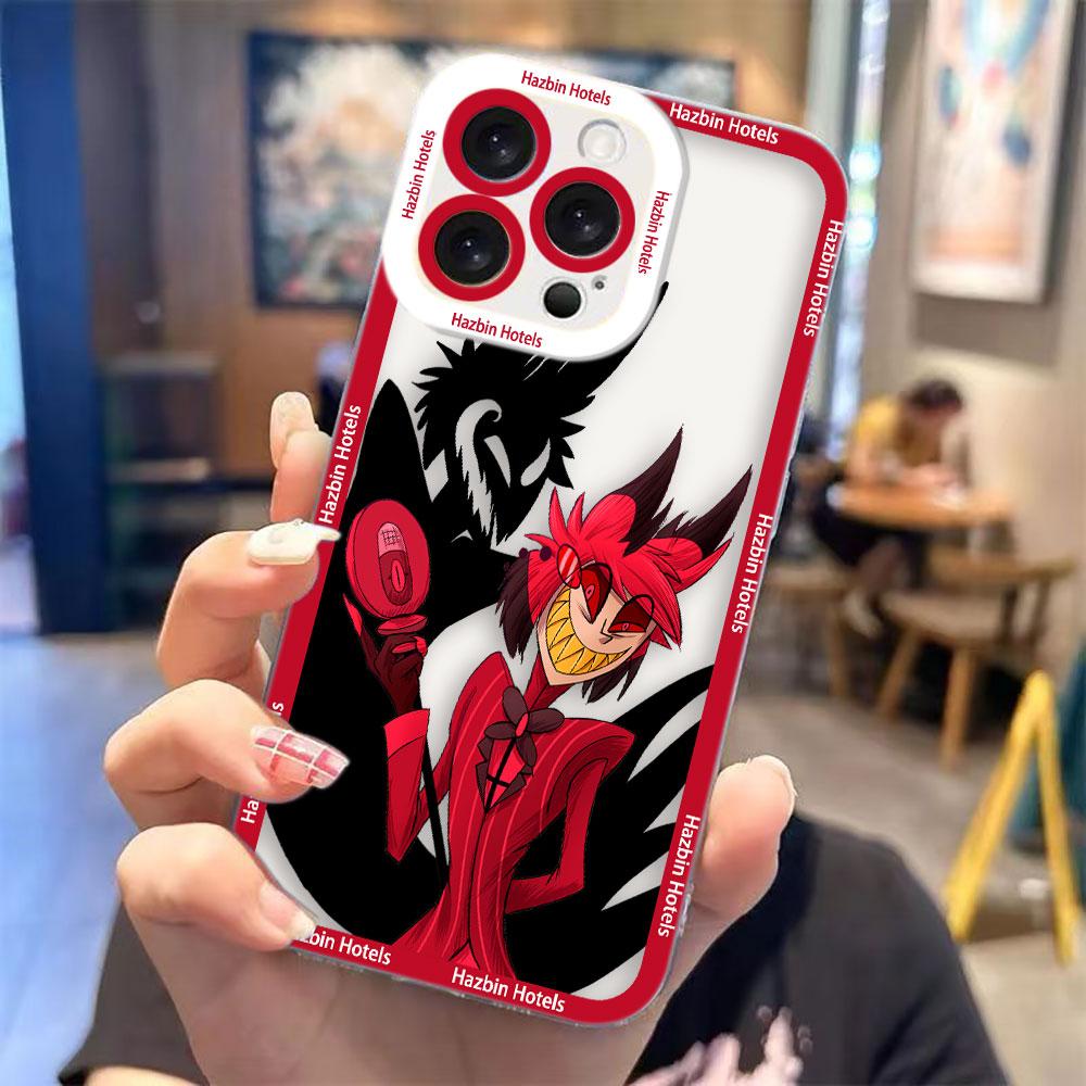 

Cartoon H-Hazbin H-Hotels Clear Phone Case For OPPO A6X A5 A3 A3X A5X A98 A94 A79 A78 A74 A60 A58 A57 A55 A54 A53 A17 A9 Case OPPO A5X5G
