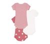 Petit Bateau Short Sleeve Bodysuit Set A0BE2 Multicolor 18 81cm (3-Piece Set) 1, Months,