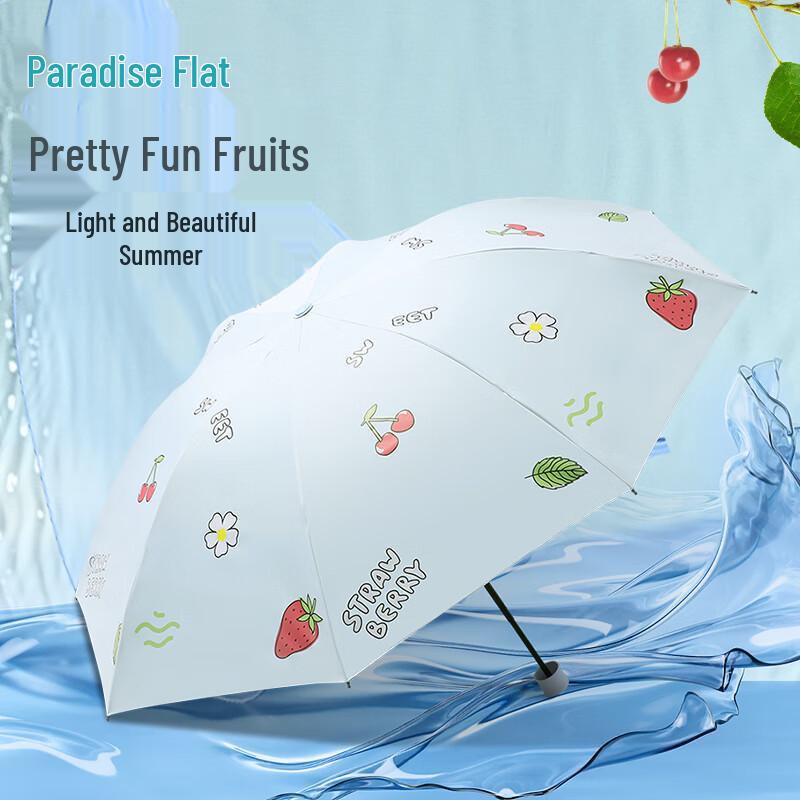 

Three-Fold Black Glue UV Protection Umbrella