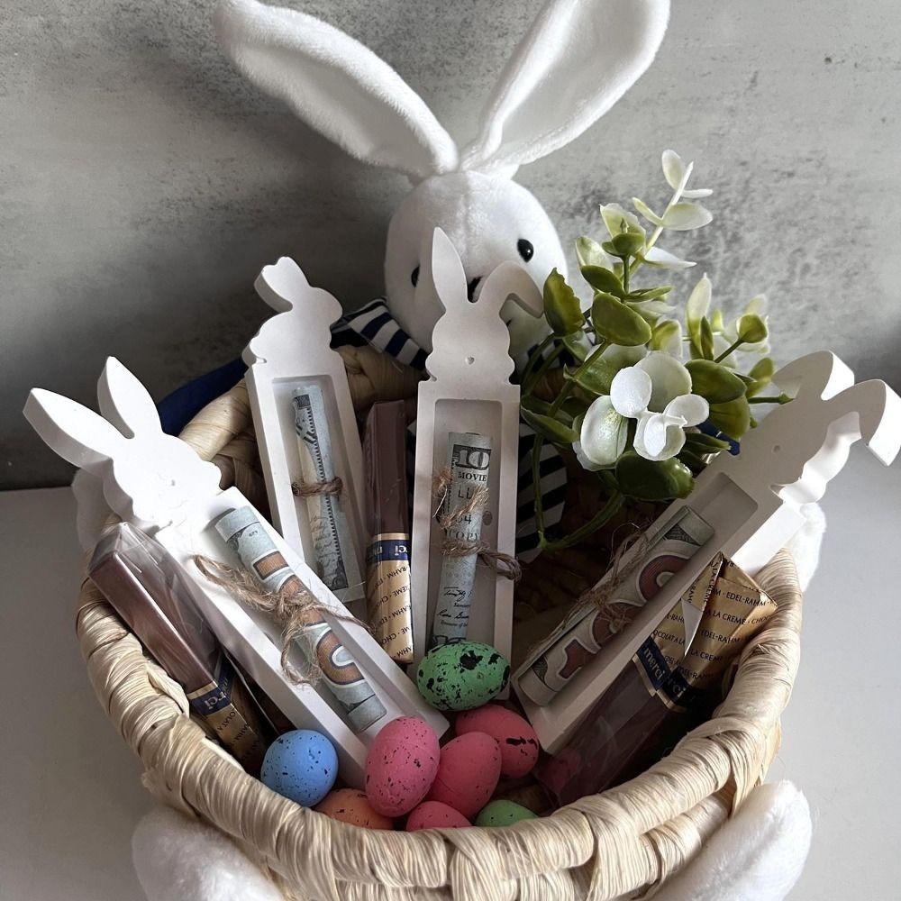 DIY Crafts Easter Cash Gift Box Silicone Mold Cute Gift Money Holder Casting Molds  Easter Ornament