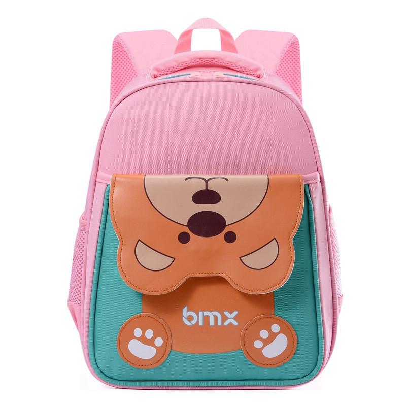 Adorable Large Capacity Cute Bear Backpack For Boys And Girls Comfortable Canvas Design