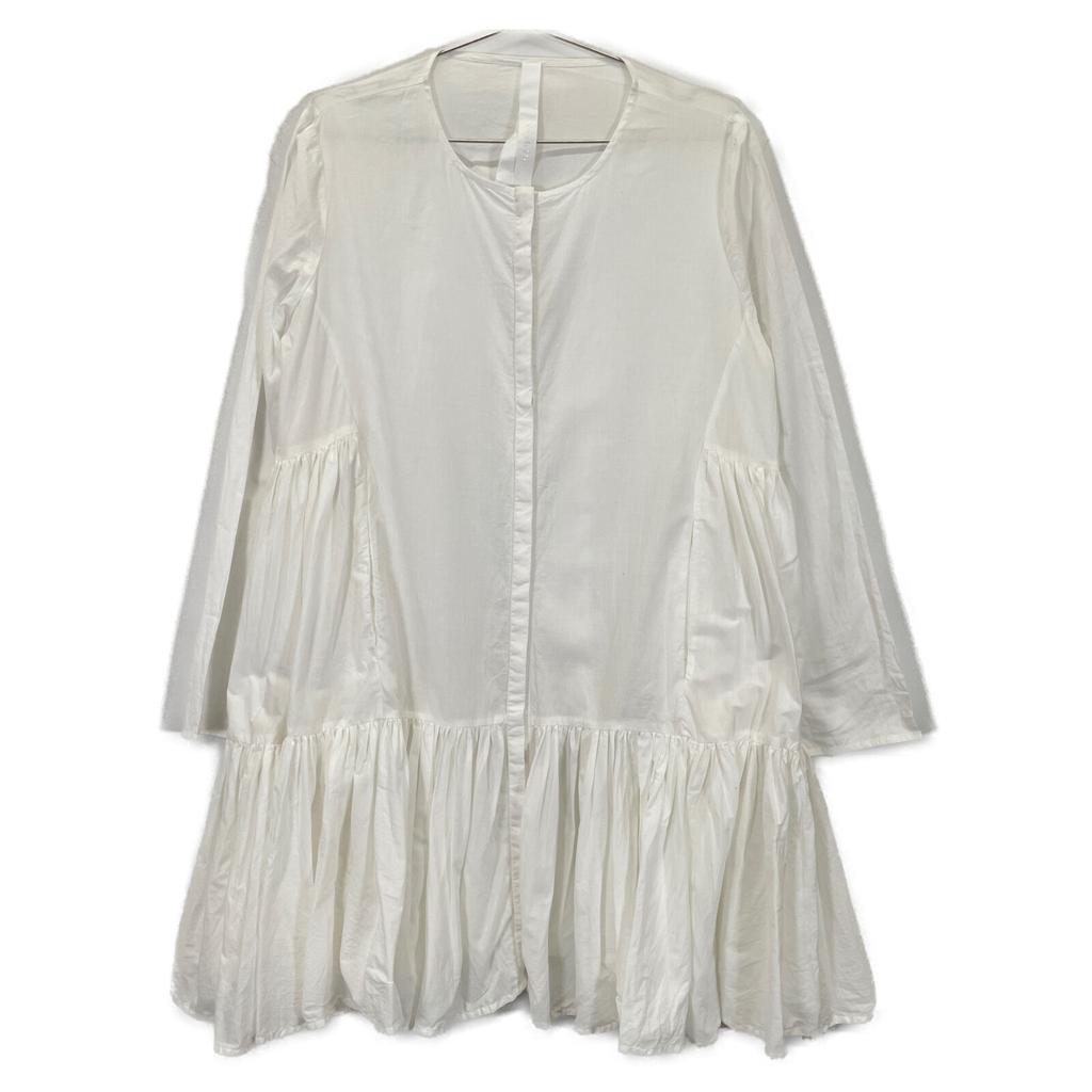 MERLETTE 3110300045 White MARTEL Tiered Dress Dress XS whiteUsed