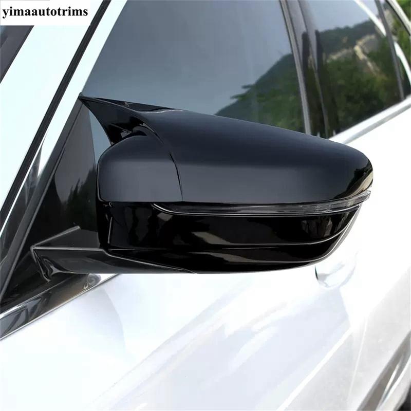 Outer Side Door Rearview Mirror Rear-view Decoration Cover Trims For BMW 5 6 Series GT G30 530I 2017 - Exterior Accessories