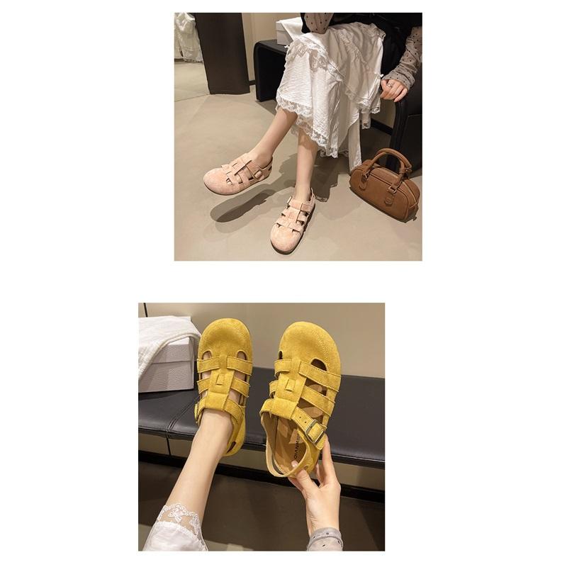 Women's Sandals, Fairy Style Non-slip Shoes, Summer Fashion, Versatile Sandals, Student Flats